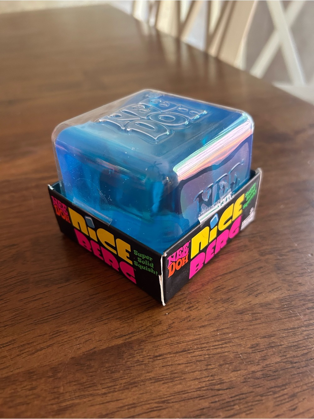 Needoh Nice Berg Super Solid Squish - Blue - Picture 3 of 3